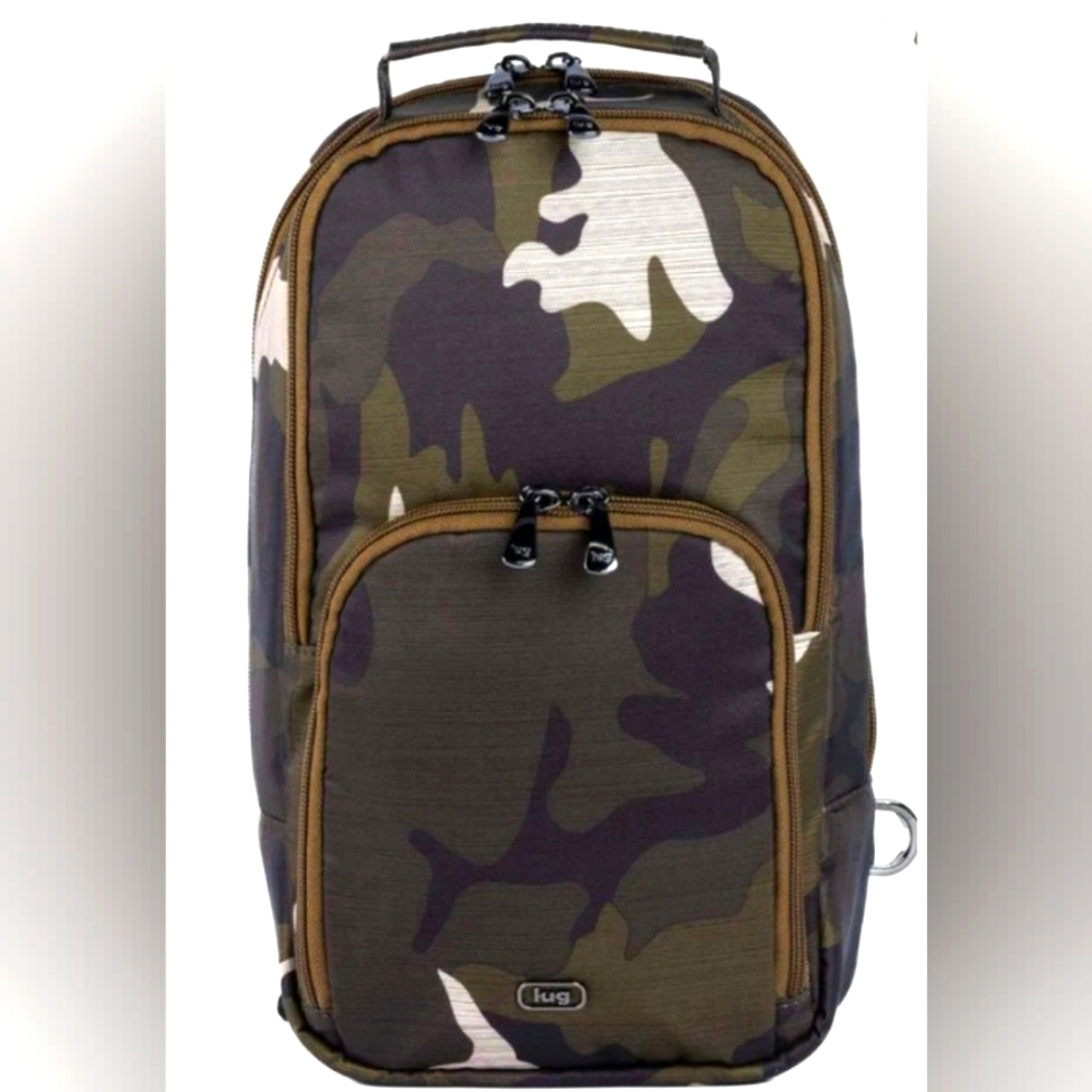 LUG Starboard Brushed Sling Bag - Brushed Camo Olive